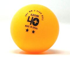 Lion ** Trainingsball ABS Plastik (orange)