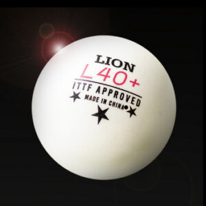 Lion *** Wettkampfball ABS Plastik (weiß)-0